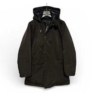 Marmot Men's M-3 Black Hooded Down Jacket